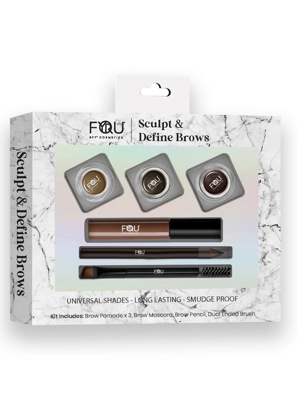 BFY Cosmetics Sculpt & Define Brows Kit - Universal Shades - Smudge Proof